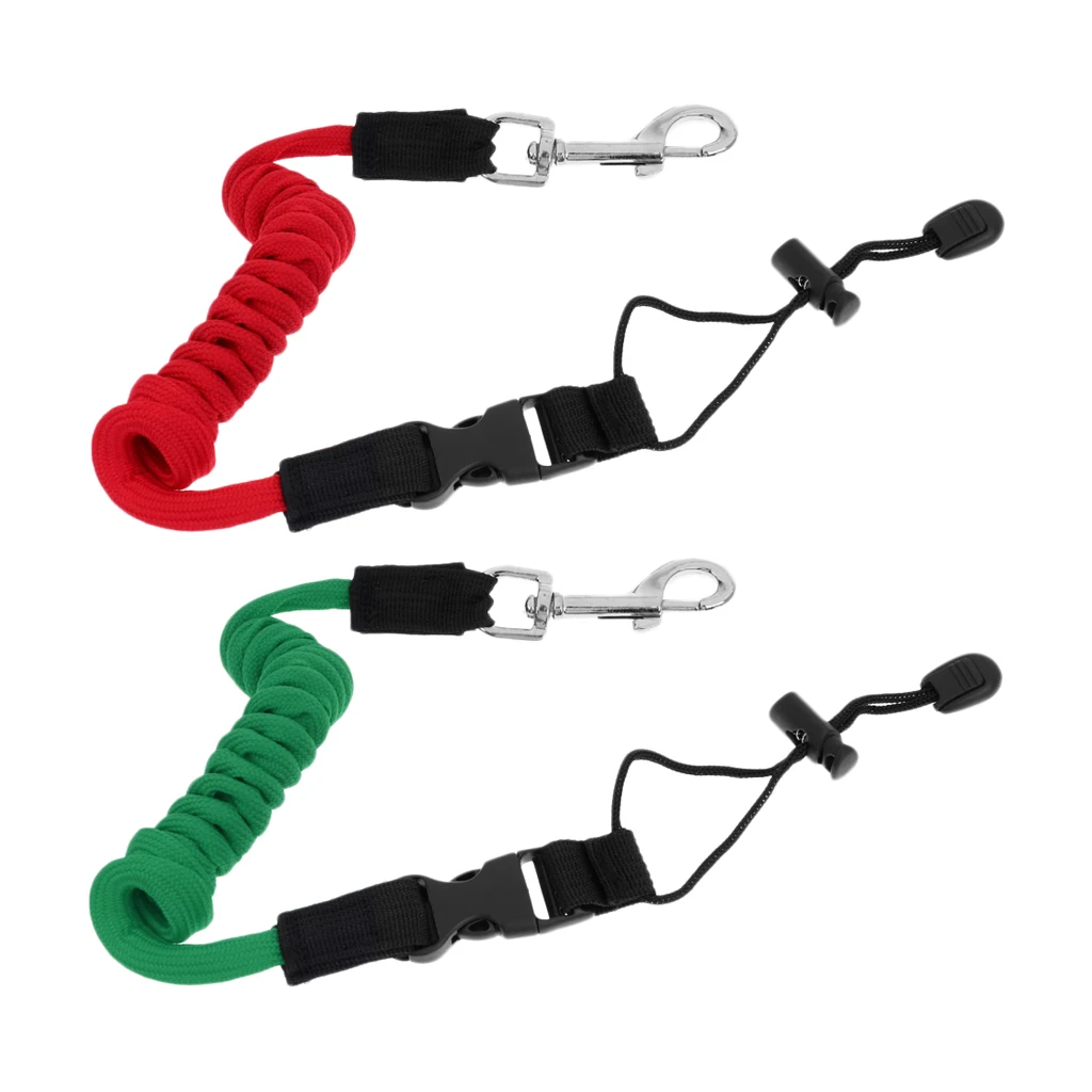 2x сильный весло для байдарки каное поводок рельсового держателя шнур аксессуары