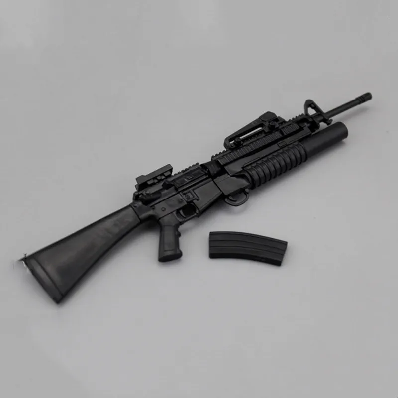 Масштаб 1/6 M16A4 автоматическая сборка винтовки набор моделей оружия аксессуары