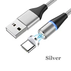 Магнитный кабель для быстрой зарядки USB Type-C, Micro USB, мобильный телефон, 3 А