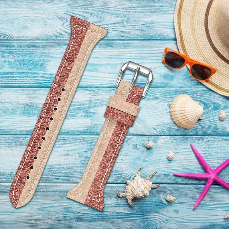 OULUCCI ремешок из натуральной кожи для Fitbit versa, ремешок на запястье браслет fit bit Lite Verse 2 Band аксессуары