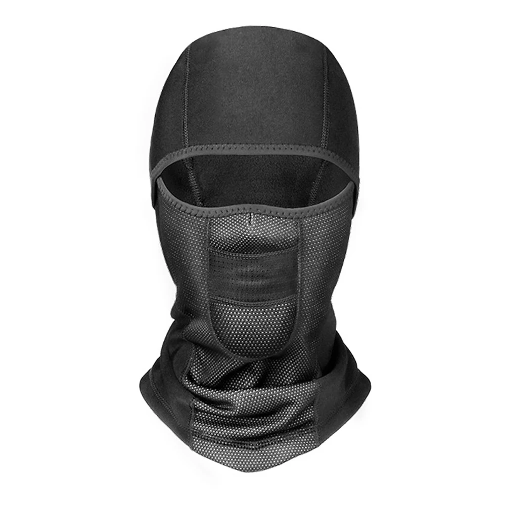 Маска для лица зимняя теплая велосипедная альпинистская Лыжная ветрозащитная