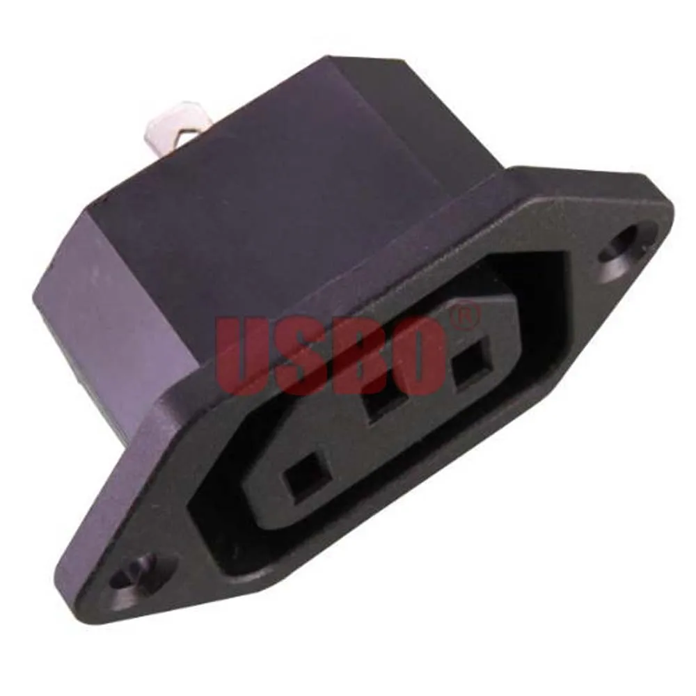 Универсальная розетка переменного тока из черной меди 10 А 250 В|power socket|socket aac power