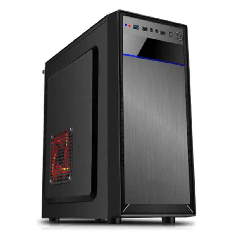 Мини-чехол для компьютера 0 45 мм стальной мат mATX ATX игровой закаленный чехол HTPC