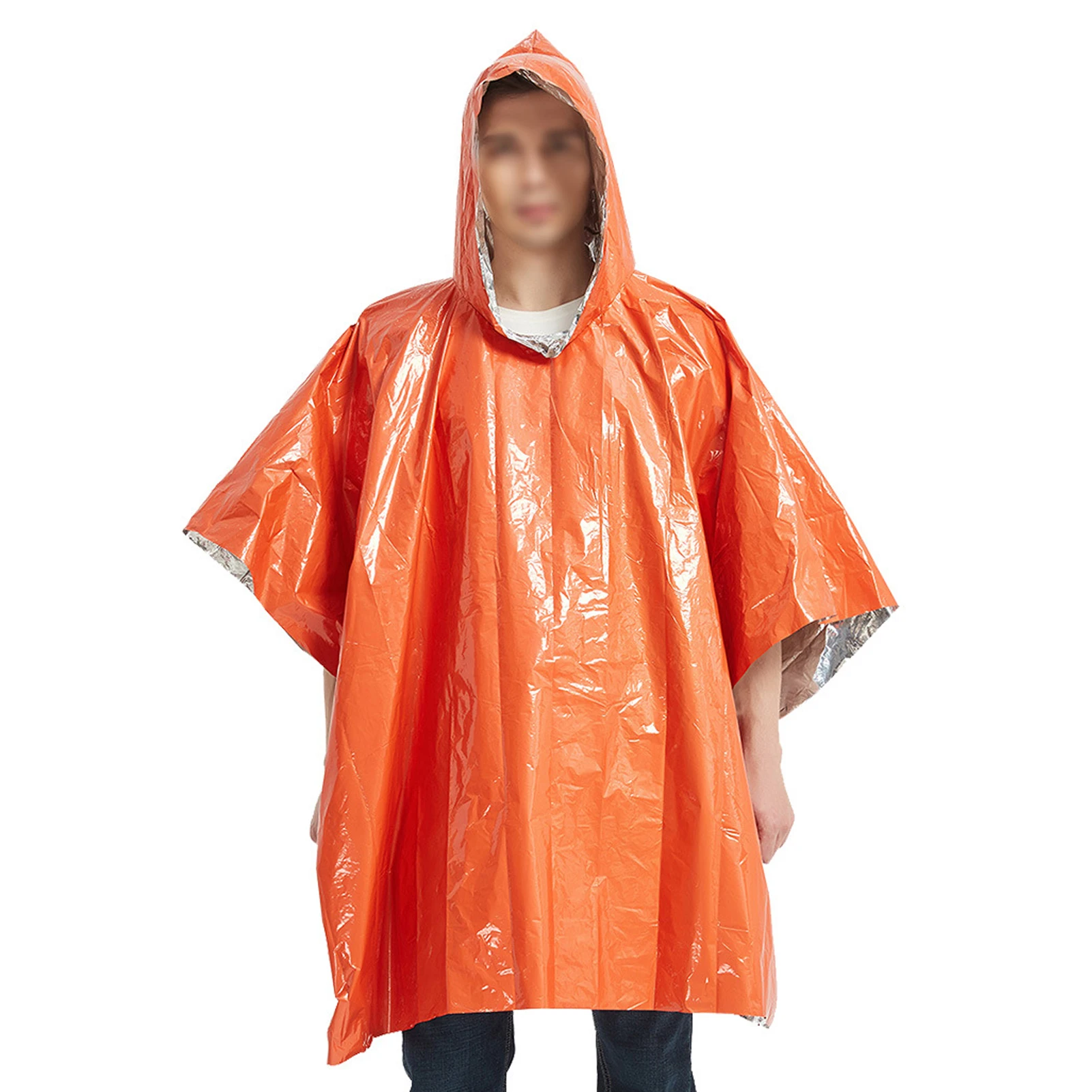 

AOTU Outdoor Thickened Emergency Raincoat Emergency Thermal And Rainproof Cloak Portable Poncho AT9052