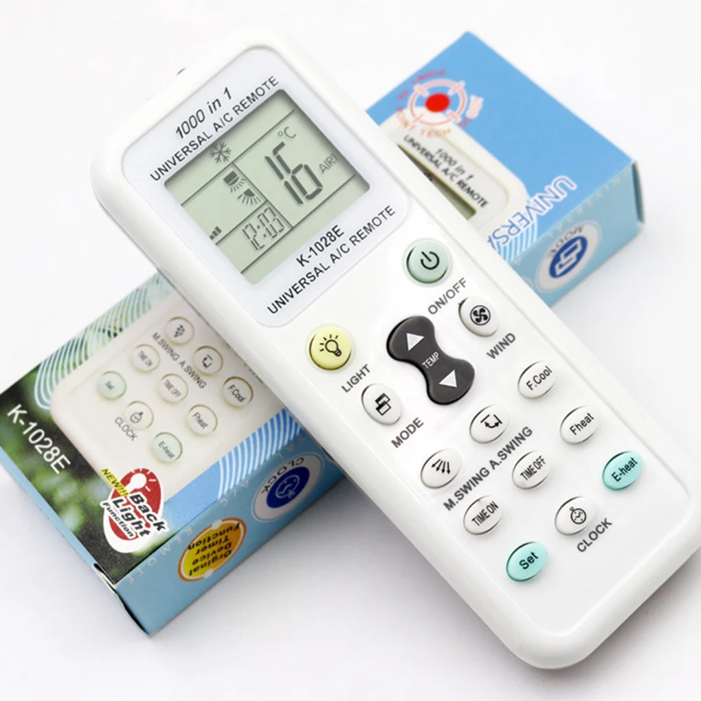 

Universal K-1028E Low Power Consumption K-1028E Air Condition Remote LCD A/C Remote Control Controller