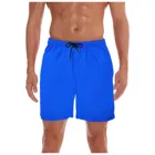 Мужские пляжные плавки, быстросохнущие водонепроницаемые Прямые пляжные шорты, повседневные мужские пляжные шорты
