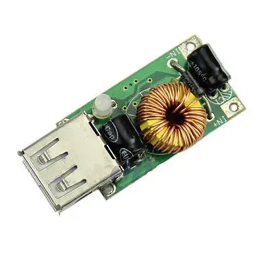 DC-DC 12V Step-down до 5V источник питания модуль зарядного устройства USB MP4 PSP diy electronics -