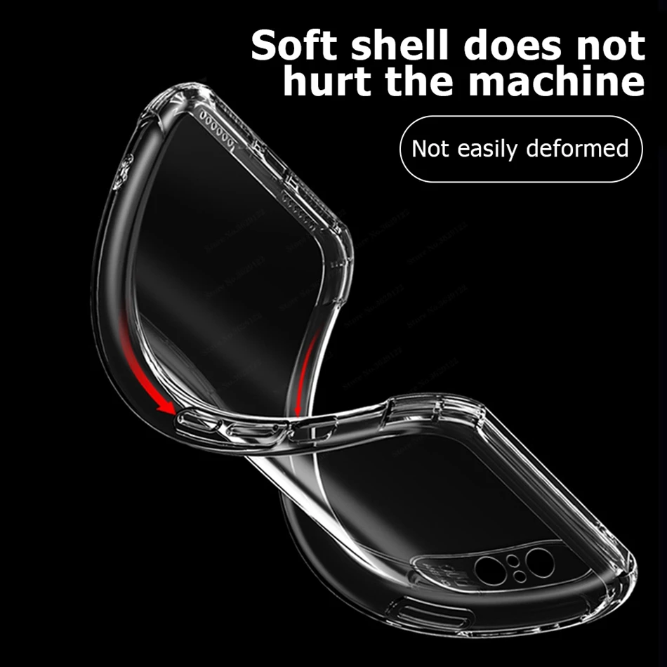 shockproof airbag clear transparent silicone protection back cover for oneplus 6 6t 7 7t pro phone soft case for oneplus 8 pro free global shipping