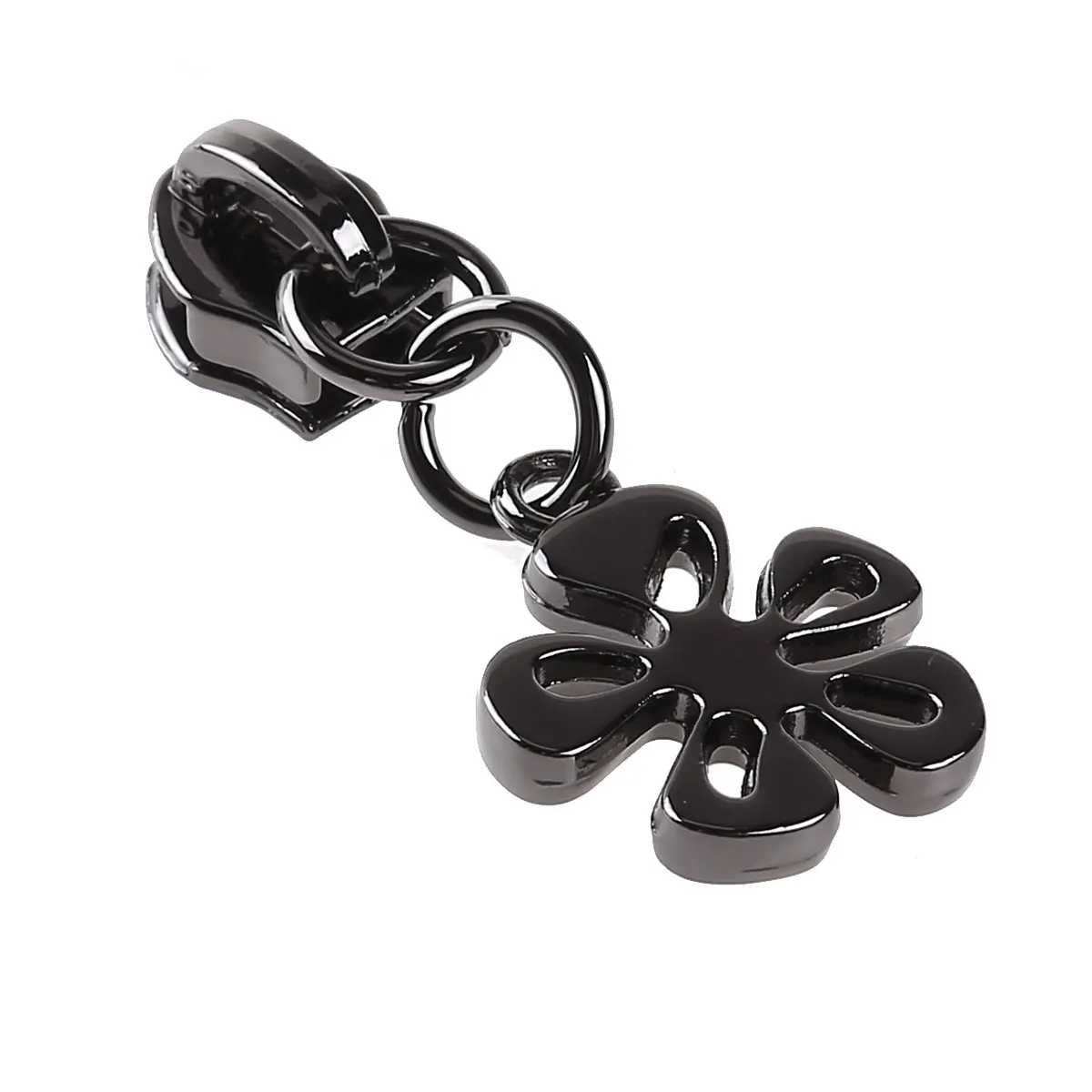 Металлические слайдеры на молнии в форме цветка/сердца 20 #5|Бегунки для молнии| |