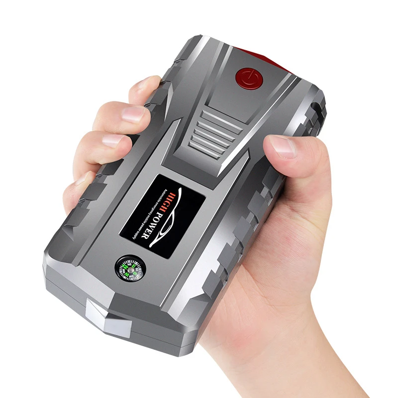 car jump starter 28000mah 800a portable emergency starter power bank for mobile phone 12v auto booster starting device battery free global shipping