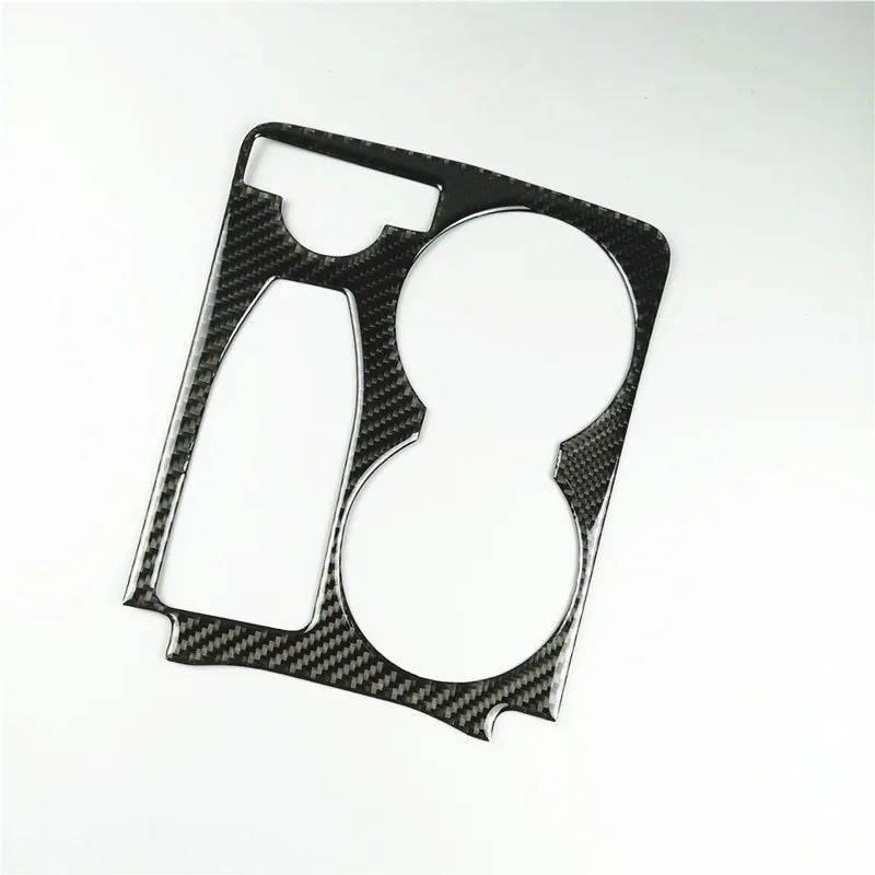 Углеродное волокно автомобильный центральный мультимедийный ручной стаканчик