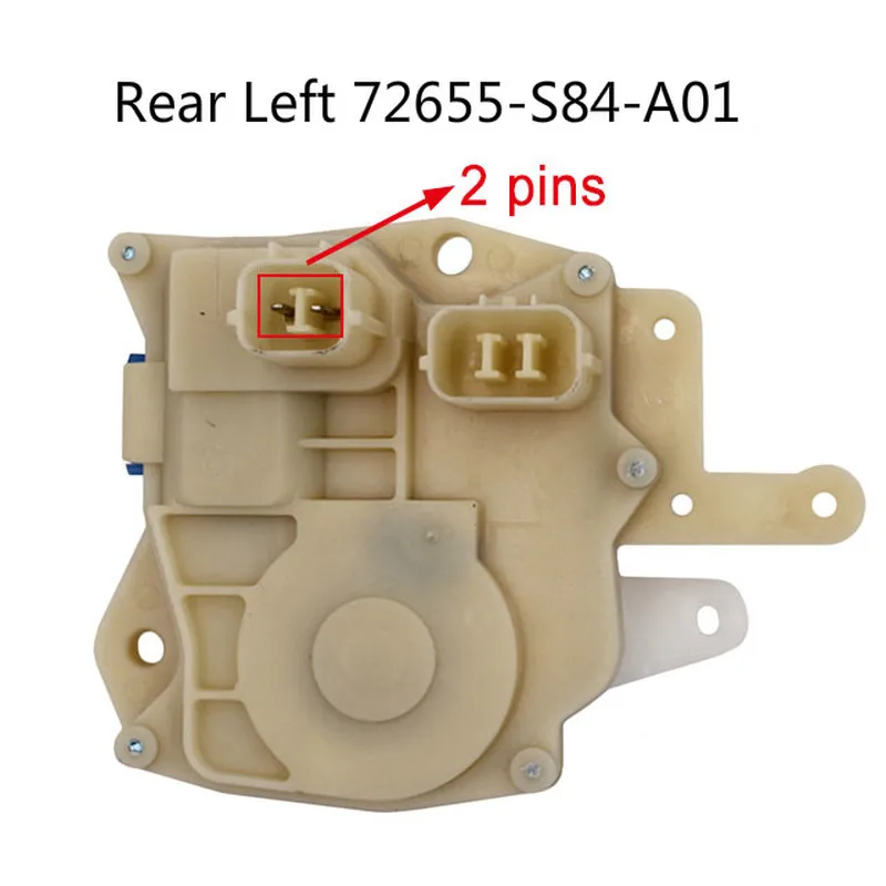 Привод замка двери для Honda Civic Accord odysey S2000 Insight CRV Acura 72155 S84 A11 72115 A01|Замки и фурнитура|