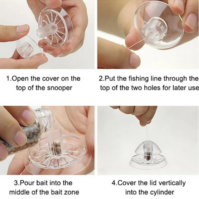 

New Snail Trap Clear Snail Aquarium Fish Tank Plants Planarian Leech Catch Environment Clean Tool