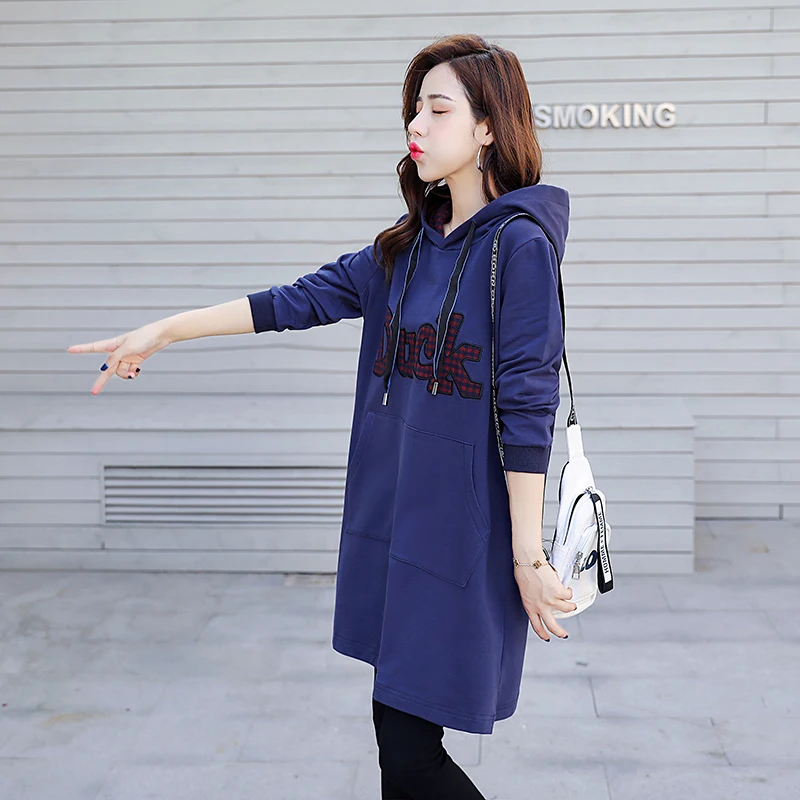 Vrex Women clothing Autumn and winter New Arrival 2019 good quality Prevalent Hoodies Big pendulum Long coat for woman | Женская одежда