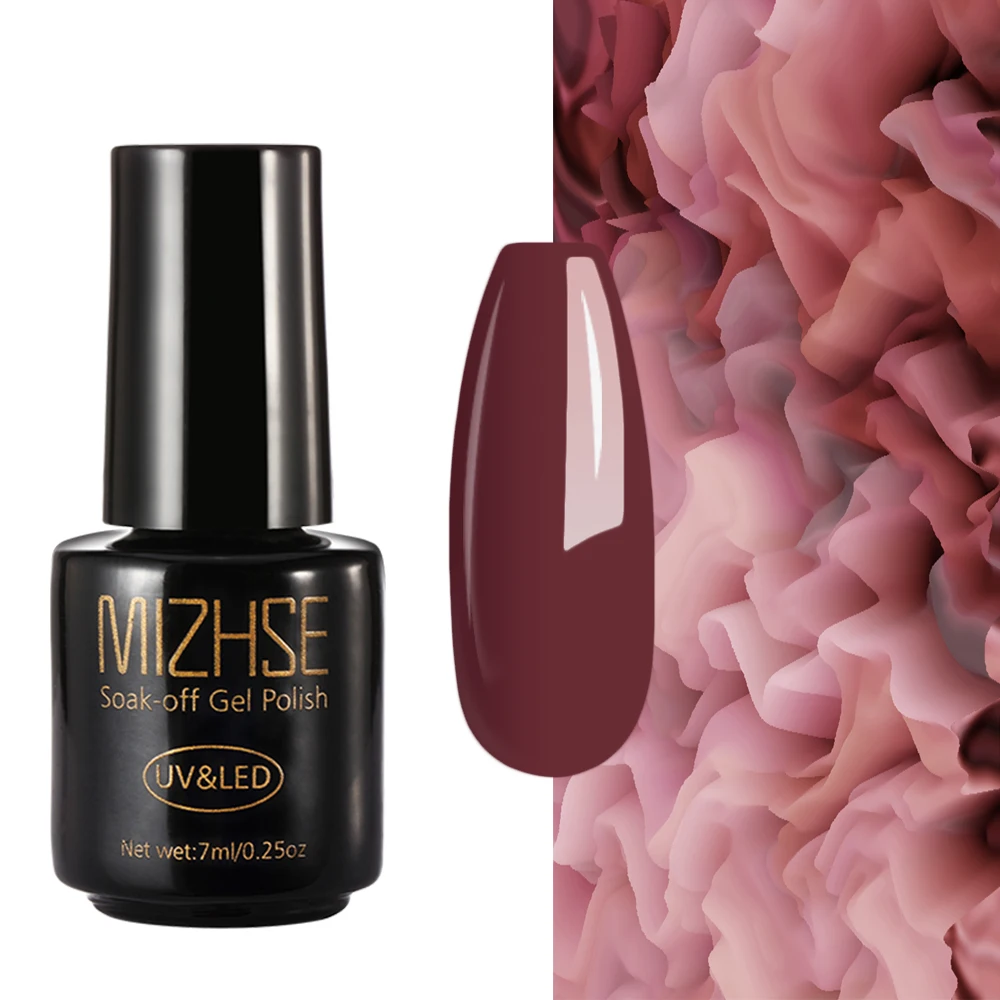 DSH006 MIZHSE Гель-лак для ногтей масло Esmalte Permanente гель UV Y Led Gellak Фиолетовый Белый Черный чистый цветной Гель-лак для ногтей основа для ногтей - Цвет: DSH006