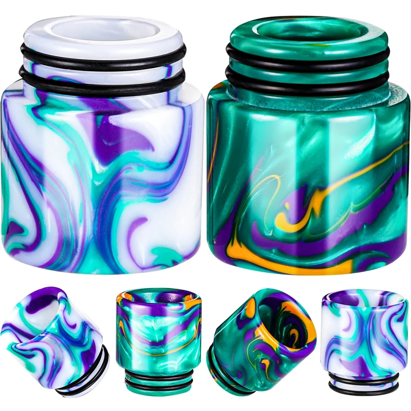 

Капельный наконечник из смолы 810, 2 шт., держатель для сигарет с Сотами, капельный наконечник для льда, кофемашины TFV8 TFV12 TFV12 Prince TFV16