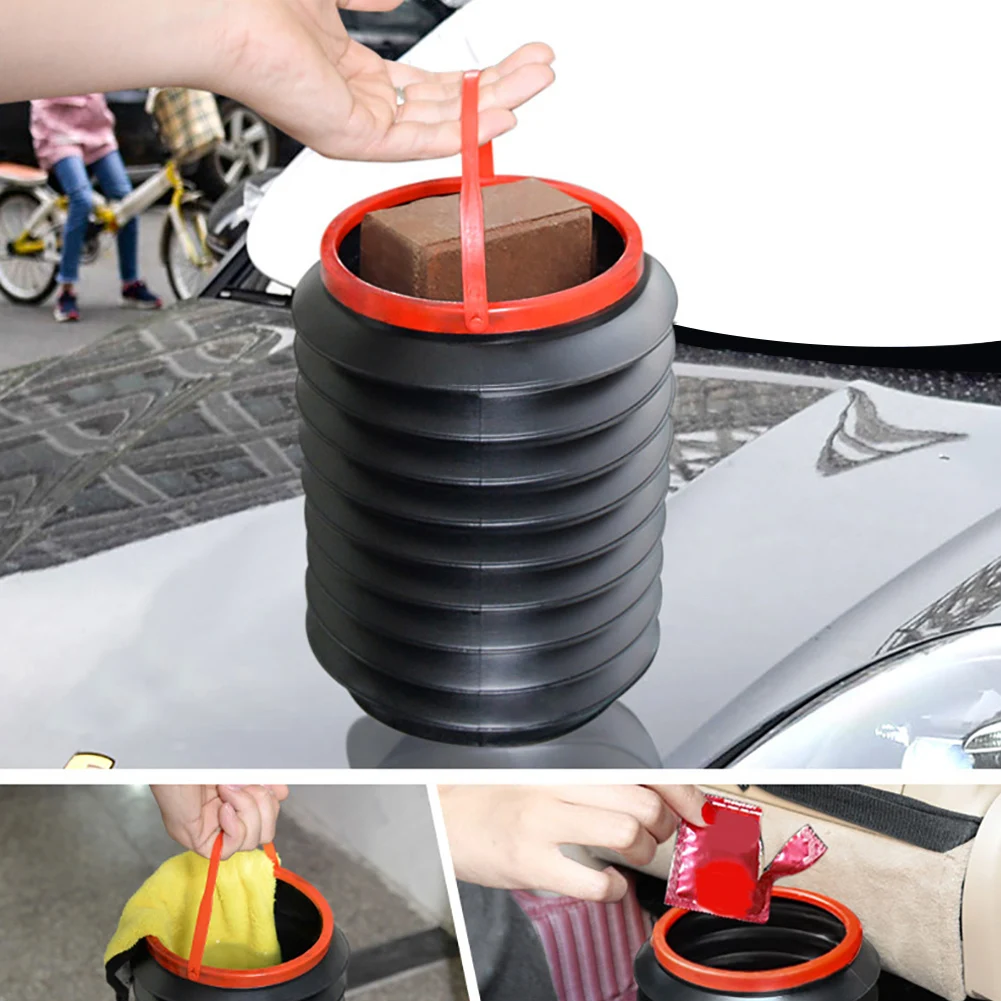 Портативная уличная рыболовная мусорная корзина для автомобиля телескопическое