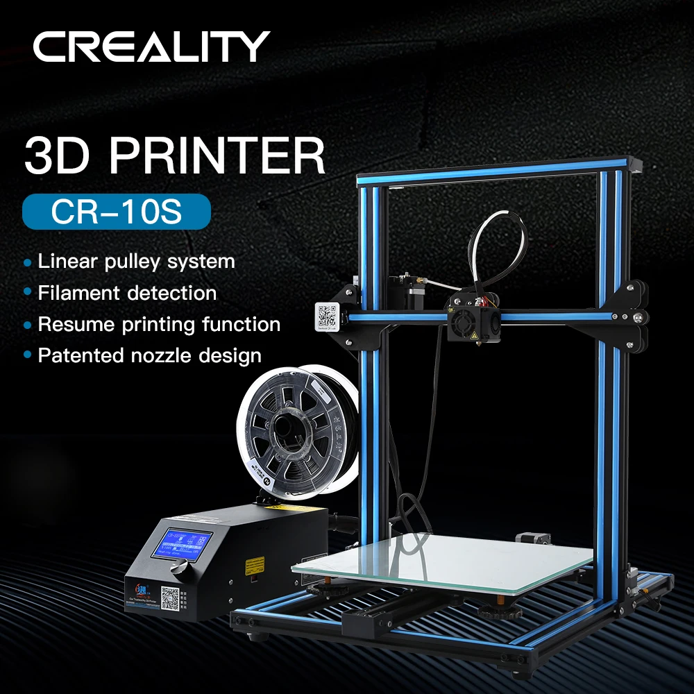 Creality3D принтер для 3d печати Офисная электроника с синей вилкой в национальном