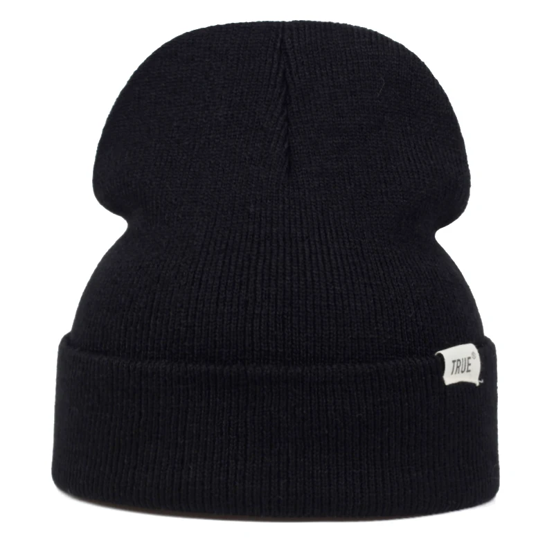 

Fashion solid color hat autumn and winter outdoor hip hop knitted warm hat fashion hip hop trench coat outdoor wild casual hats