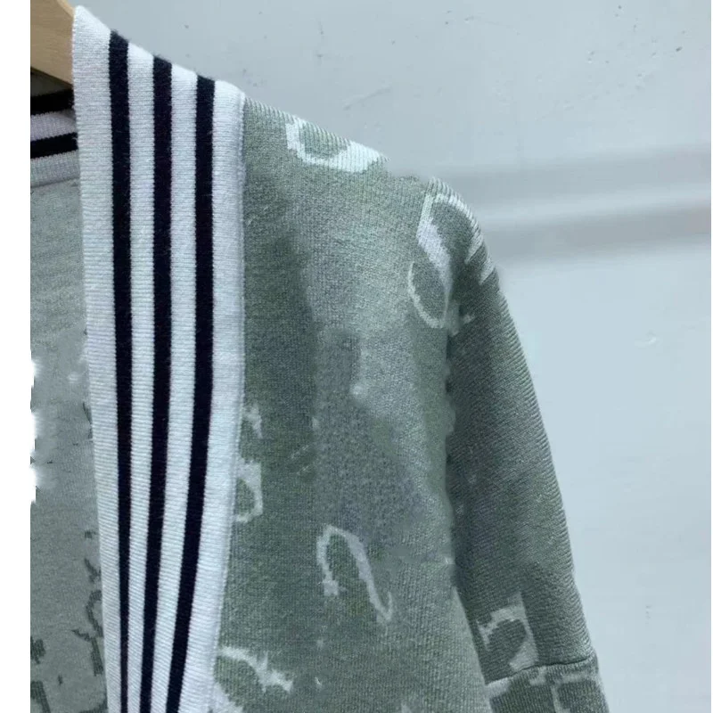 

SHZQ Women Sweaters Cardigan V-Neck Spring Autumn Winter Knitted Long Sleeve Ladies Warm Top Elegant S