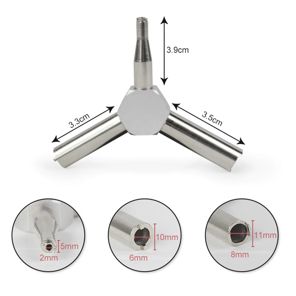 Стальной клапан газа Bugleman тройной Армейский магазин зарядный Инструмент Для GBB AEG