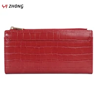 yizhong long stone purses and handbags luxury designer wallets for women card holder large capacity wallet female clutch bag