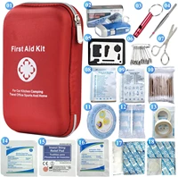 outdoor portable molle medical first aid kit safety survival kit set medical camping hunting travel pouch sos emergency supplies