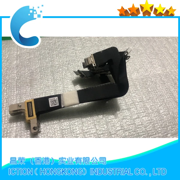 Оригинальный Новый A1534 DC-IN питания Jack кабель для Apple Macbook Pro 13 &quotRetina 821-00828-A 821-00482-A 2016