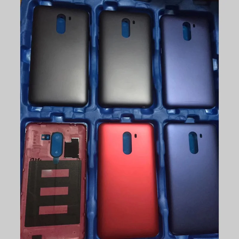 Чехол XM017 для Xiaomi Pocophone F1 Poco задняя крышка аккумуляторного отсека кабины защитный
