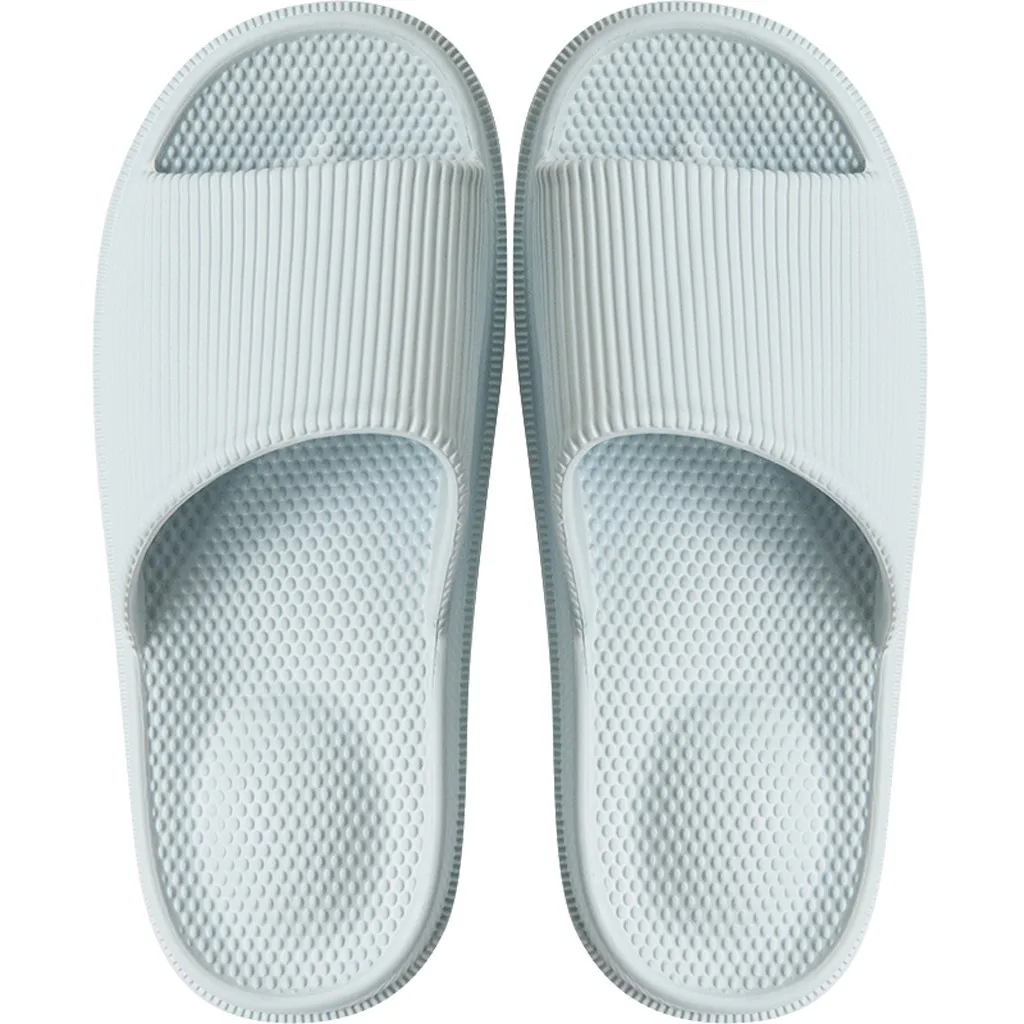 Сандалии Женские однотонные мягкая подошва для душа домашние тапочки ванной