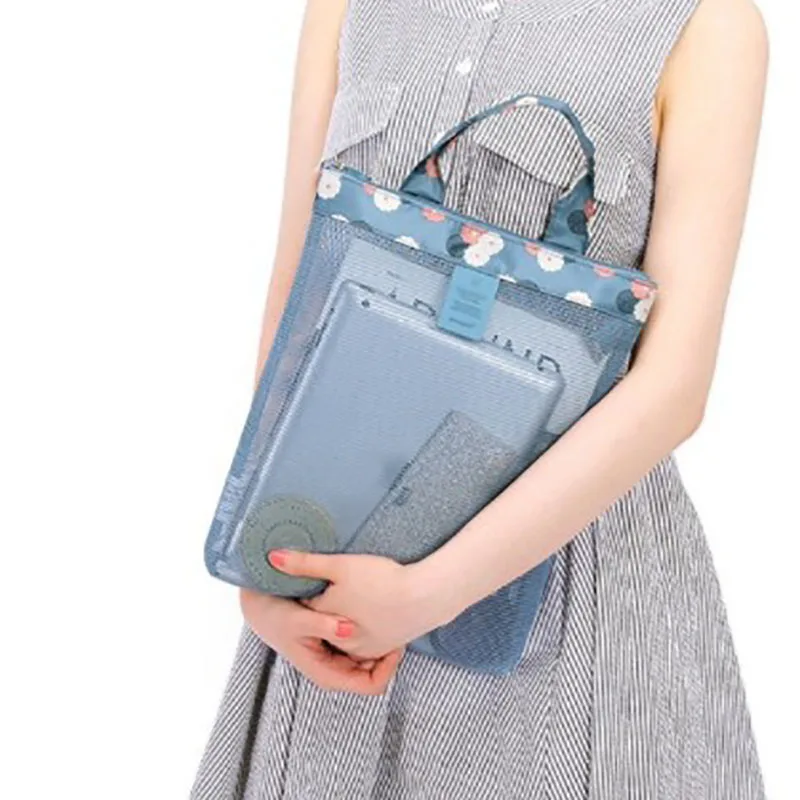 Сетчатая пляжная сумка для плавания косметичка летняя - Цена: 