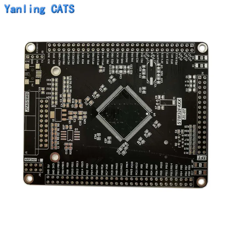 Пустая макетная плата STM32F4 для самостоятельной сварки Arm Cortex M4 MCU STM32F407ZEZGT6 STM32F417ZEZGT6