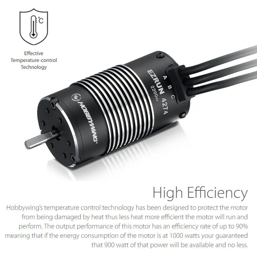 hobbywing ezrun 4274 2200kv 4268 2600kv бесщеточный двигате