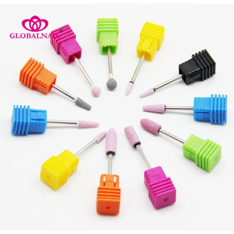 Nail Drill Beauty Manicure Corundum Bits Removal Cuticle Cleaner Tools | Красота и здоровье