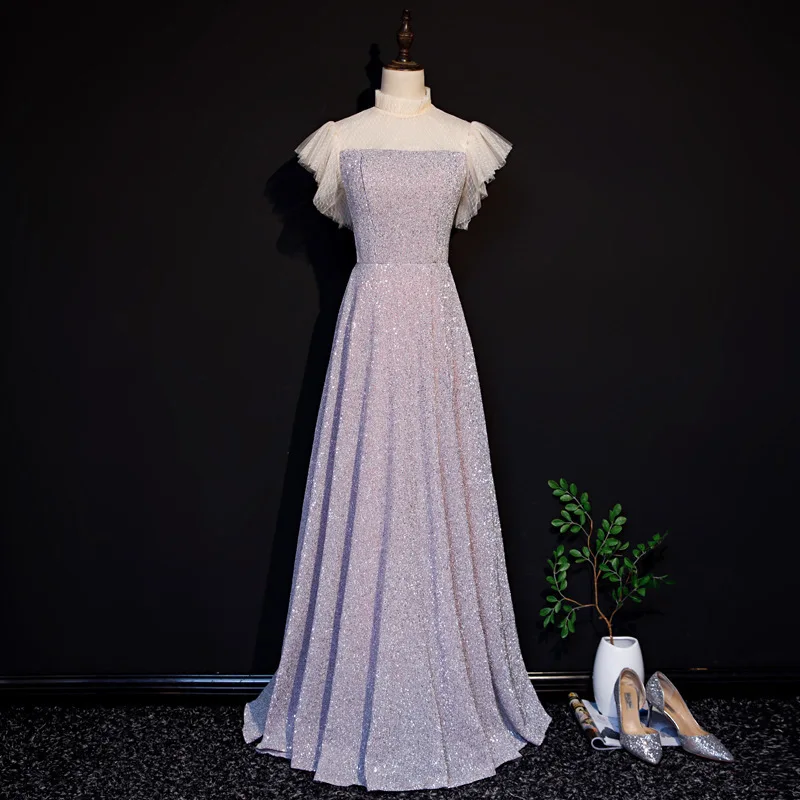 Платье подружки невесты es Long Vestido De Noiva 2020 новое длинное платье для банкета в стиле