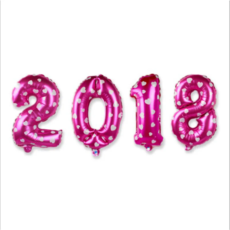 Модные фольга шары цифры воздушные ребенка день рождения вечерние шарики для