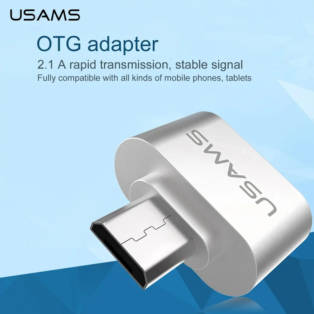 USAMS маленький размер мини микро USB к адаптер 2 0 конвертер для планшетных ПК