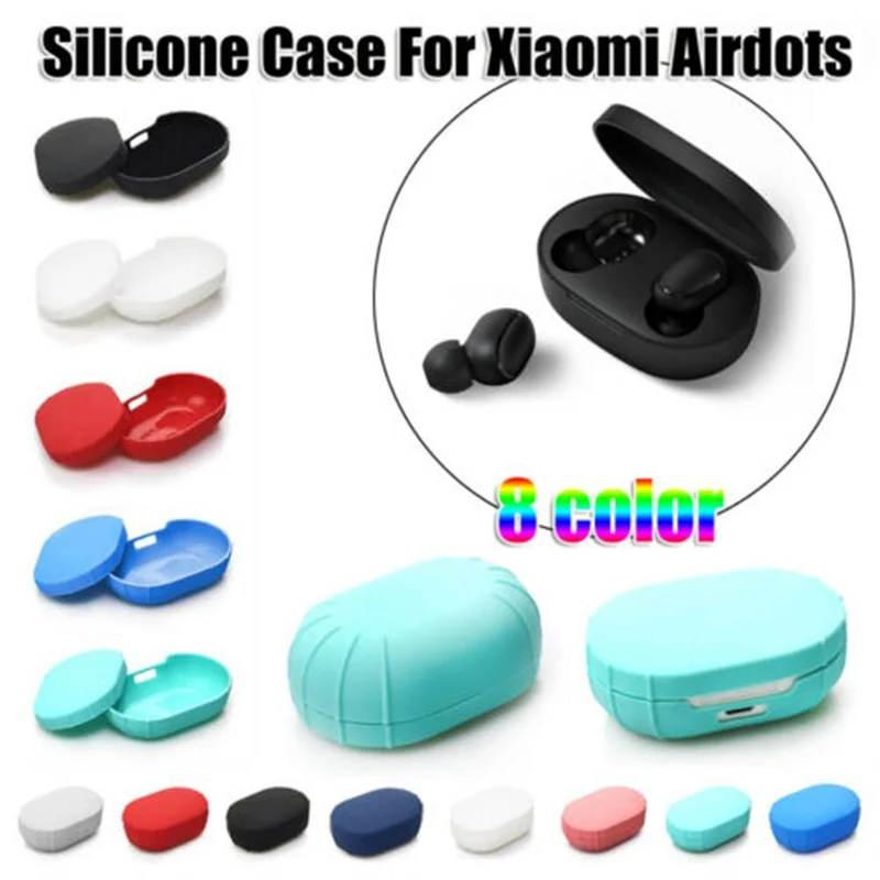 Мини Мягкий силиконовый чехол для Redmi airdots xiaomi A6S TWS противоударный Bluetooth