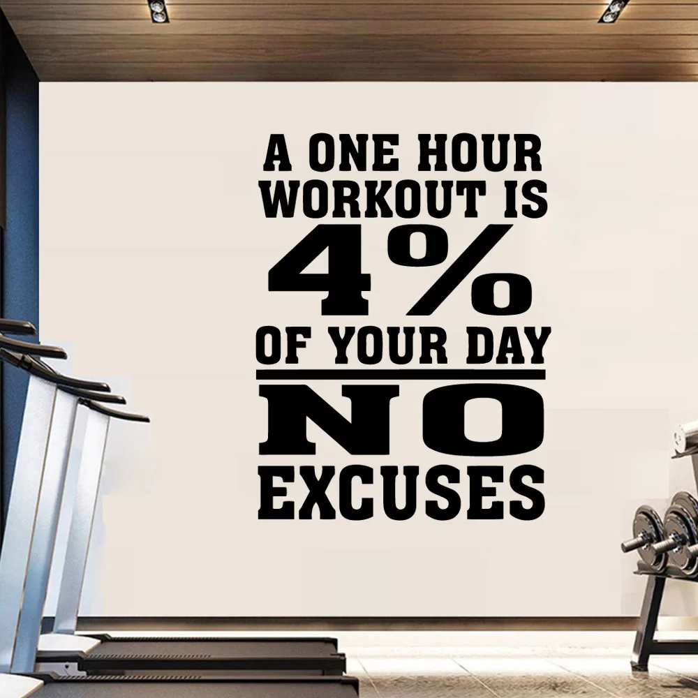 

Cartoon GYM Sticker Waterproof Vinyl Wallpaper Home Decor Kids Room Nature Decor Sticker Mural