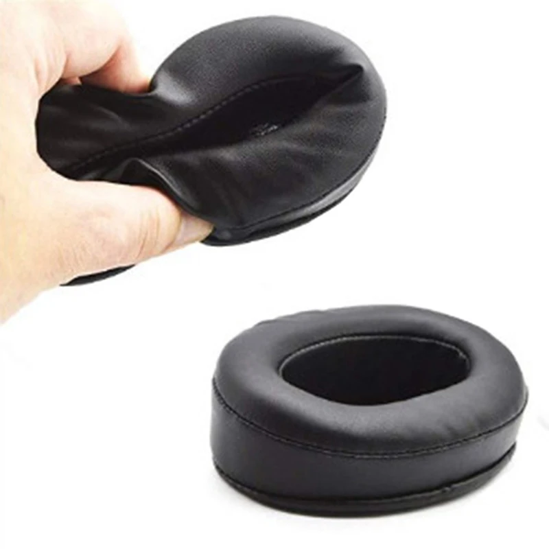 

1 Pair Replacement Angled Foam Ear Pads Cushions For HM5 For ATH-M50X For MDR V6