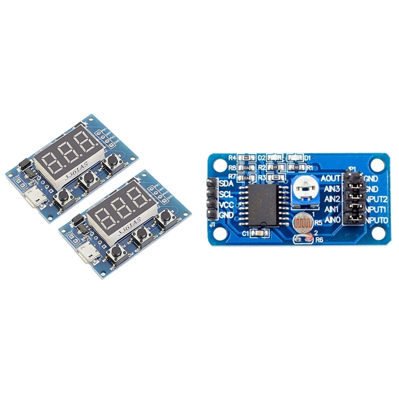 Акция! Digital 2 канал ПВМ Square Wave Генератор импульсных сигналов с 1 шт.