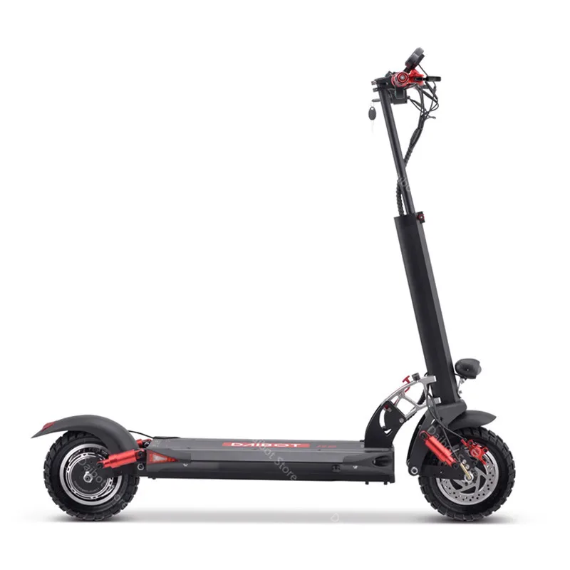 Electric Scooter Adult 60V 10 Inch Electric Scooters 2400W Dual Motor Hydraulic Brake Foldable Electric Kick Scooter
