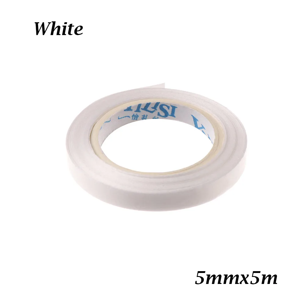 white 5m 5/10/возможностью погружения на глубину до 30 м лента для воздушных шаров рулон фольга, латекс воздушные шары украшения Свадебные украшения подарочной коробке декора на день рождения, фестиваль, вечерние Supplie - Цвет: white 5m