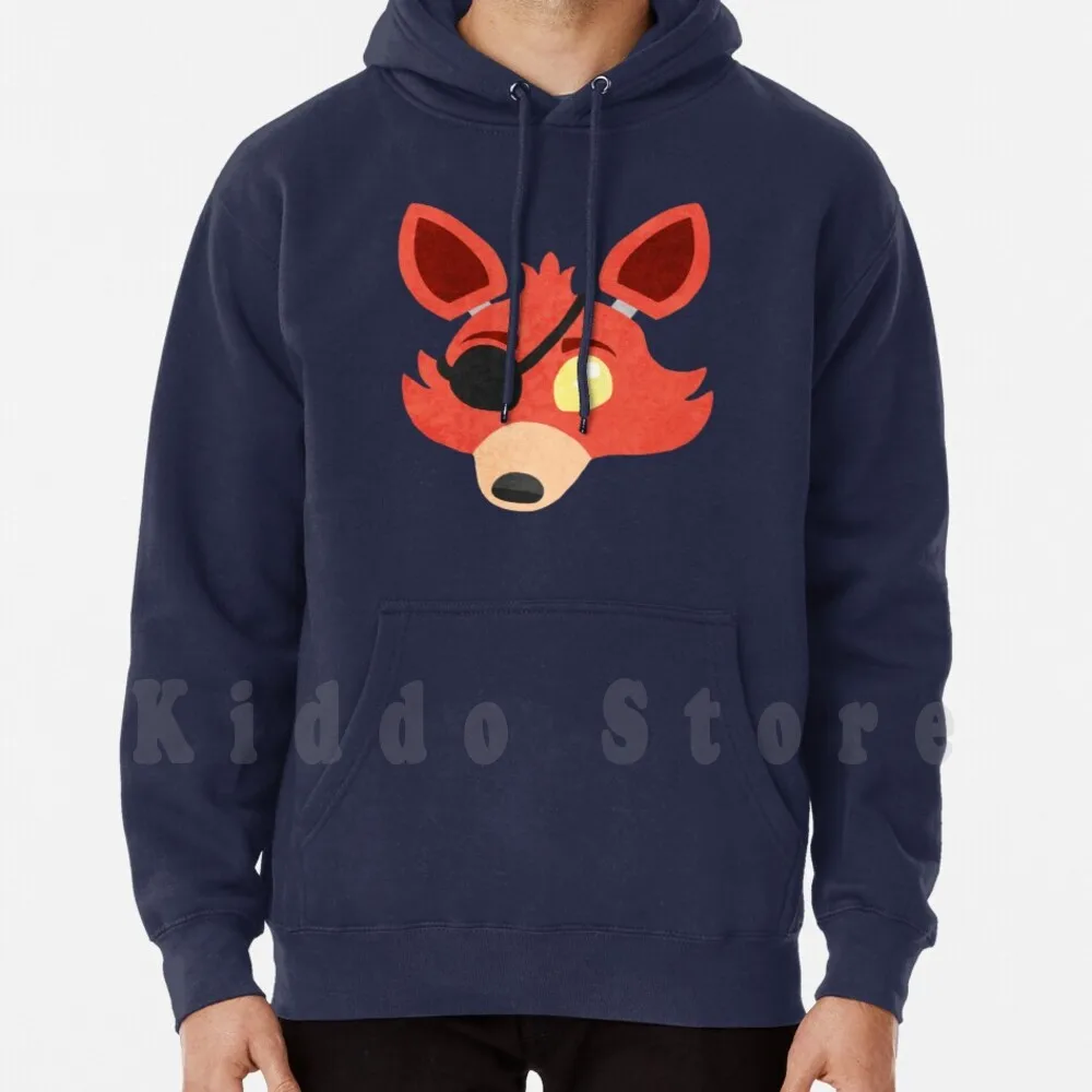 Five Nights At-Foxy Faces 01 hoodie long sleeve Five Nights At Fnaf Fox Foxy Face