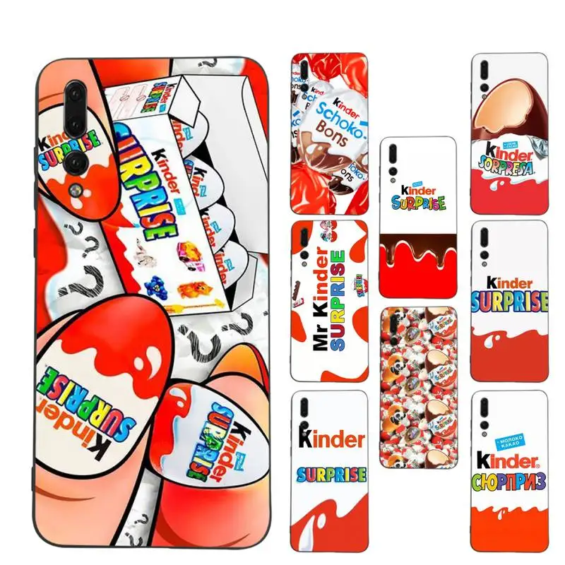 

Trolly egg KINDER JOY Surprise Phone Case Soft Silicone Case For Huaweip30lite p30 20pro p40lite P30 Capa