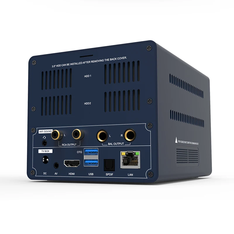 ТВ-приставка Beelink GT-King X с аудиовыходом Amlogic S922X-H Android 9 0 4 Гб 64 ГБ Новое поступление