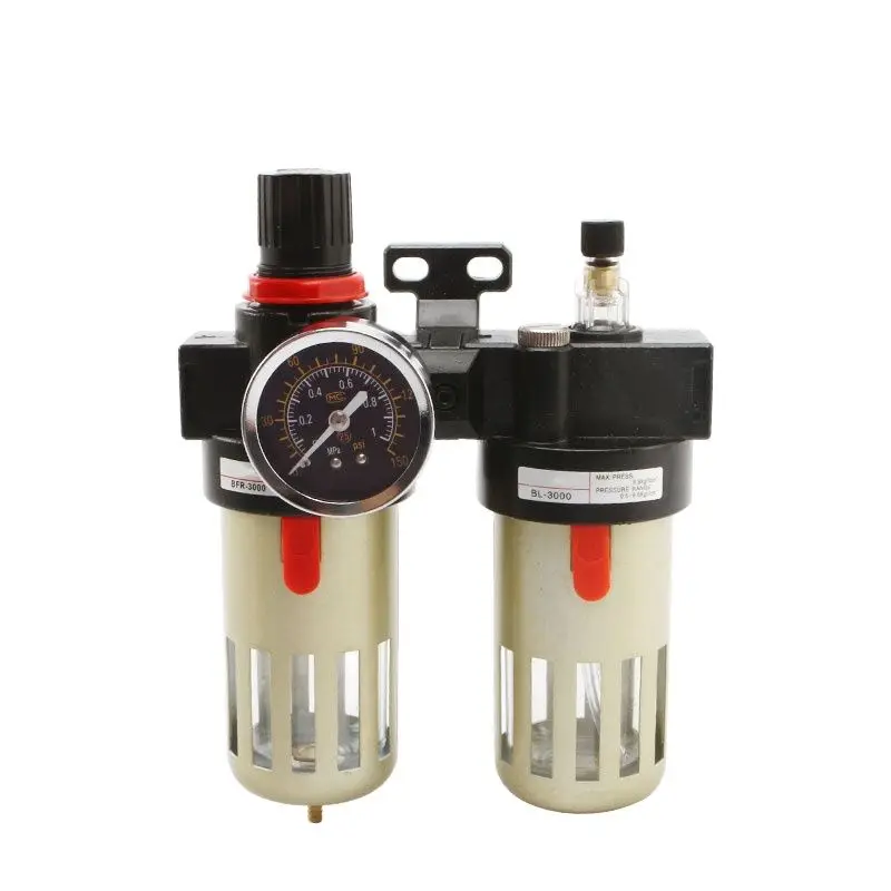 Air Source Treatment Unit Gasprocessor BFR2000 Oil-water Separator BFC3000 Duplex BFC4000 Filtration Pressure Regulating Valve |