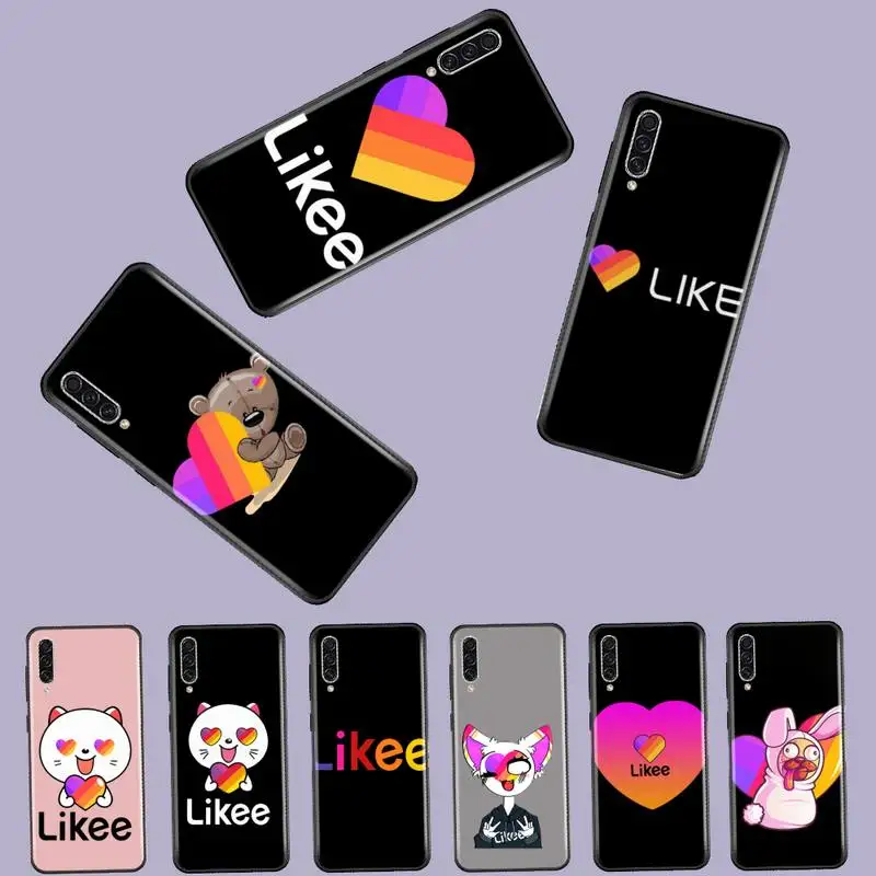 Чехол для телефона Likee cat bear love heart чехол Samsung Galaxy A 3 6 7 8 10 20 30 40 50 70 71 10S 20S 30S 50S