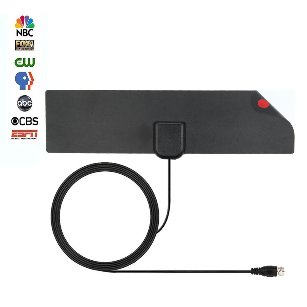 Цифровая ТВ-антенна 29DB HDTV 4K 1080P антенна с усилителем усилителя - Цена: 130.72