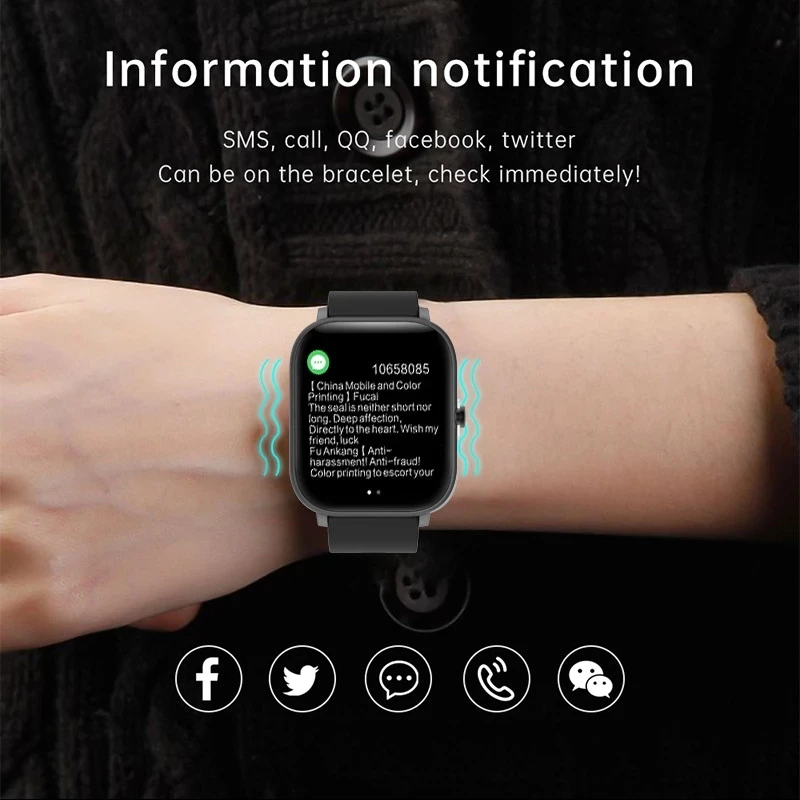 

LIGE Smart Watch Women smartwatch Sports Fitness Tracker 1.4 inch Full Touch Screen For Android ios Waterproof reloj inteligente